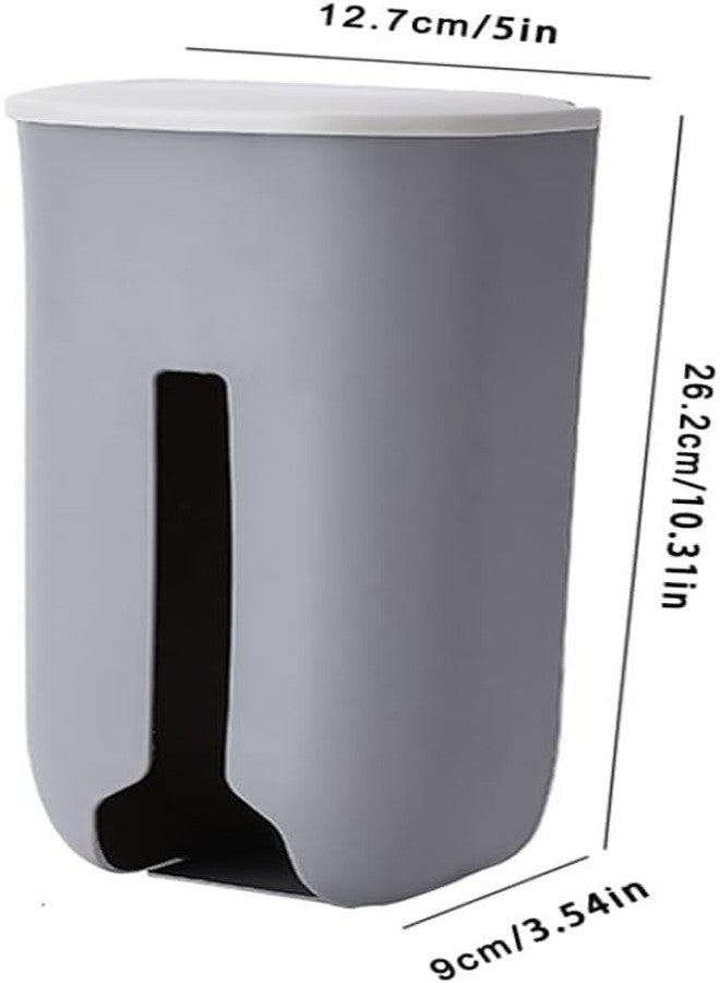 RATEHALF Kitchen Grocery Plastic Bag Holder and Dispenser Garbage Bag Dispenser Storage Box for Plastic Bags - Bag Saver Bag Storage for Plastic Bags - Image 2